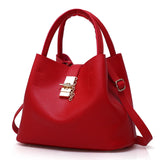PU Leather Crossbody Bag – Luxury Designer Shoulder Handbag