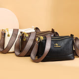 Women's Genuine Cow Leather Shoulder Bag – Luxury Crossbody Tote Handbag