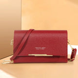 Women's Korean Style Wallet Shoulder Bag – Multi-Card Large Capacity Phone Pocket Bag