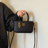 Women's Retro Crossbody Small Square Bag – Luxury Single Shoulder Handbag