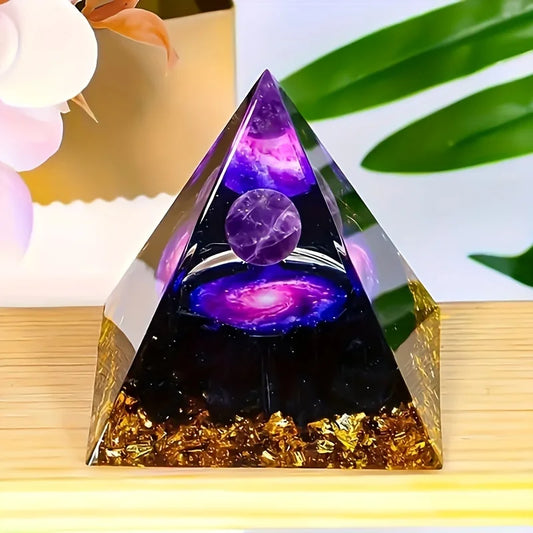 Pirâmide de Cristal Ametista Elegante