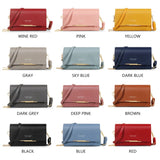 Women's Korean Style Wallet Shoulder Bag – Multi-Card Large Capacity Phone Pocket Bag