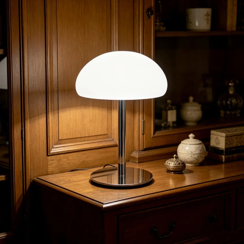 Luminária Cogumelo de Vidro Murano