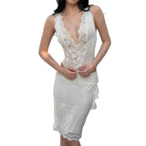 The Lace Trim Top & Midi Skirt Set — Locryn