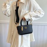 Women's Retro Crossbody Small Square Bag – Luxury Single Shoulder Handbag