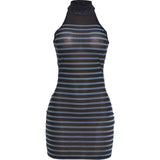 The Stripe See-Through Mini — Locryn
