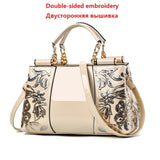 Women's Patent Leather Shiny Shoulder Bag – Large Capacity Messenger Handbag