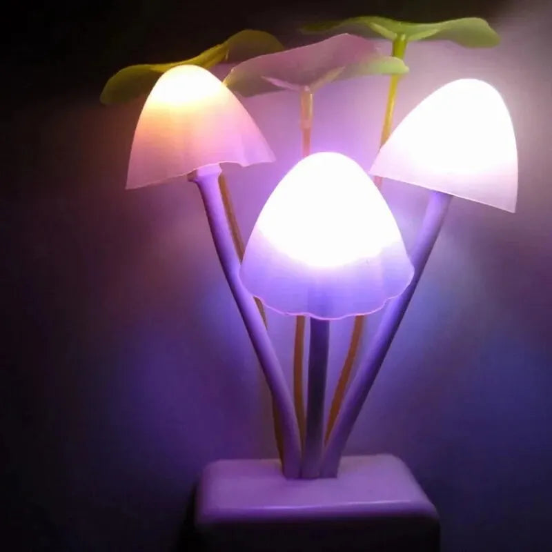 Luz Noturna Cogumelo LED