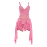 The See-Through Tassel Bodycon Dress — Locryn