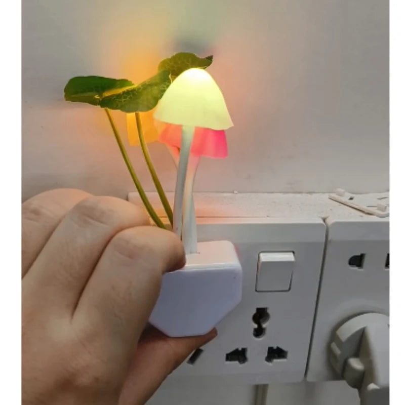 Luz Noturna Cogumelo LED