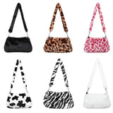The Leopard Plush Shoulder Bag — Locryn