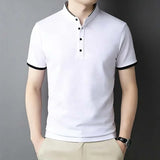 The Classic Black Polo — Locryn Men
