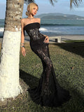 Jacquard Wrap Chest Bodycon Dress – Slash Neck Backless Beach Vacation Dress