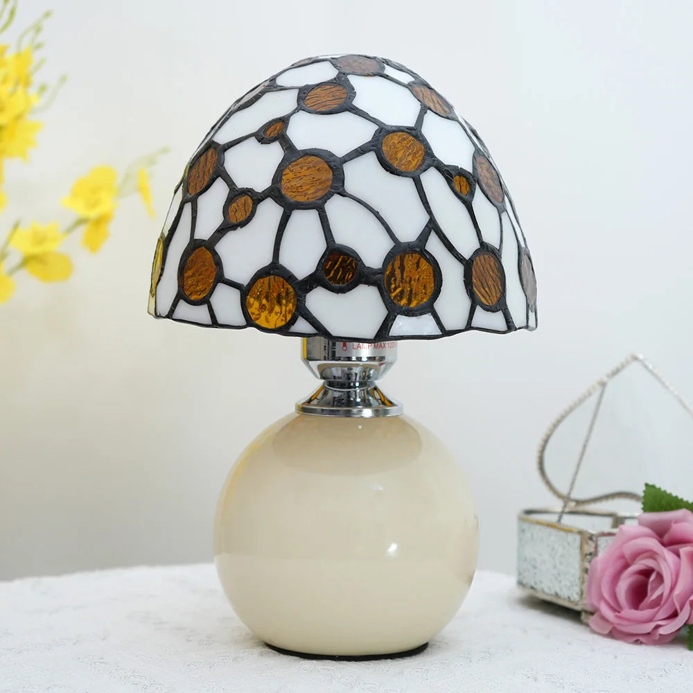 Luminária Cogumelo de Vidro Nordic