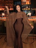 The Mesh Patchwork Dress Suit — Locryn