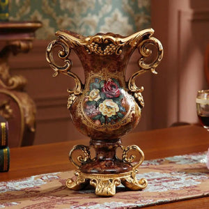 Vaso Escultura Clássica em Resina Nobre 30cm